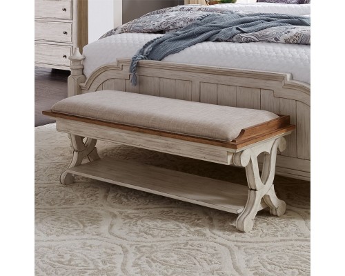 FARMHOUSE REIMAGINED BED BENCH